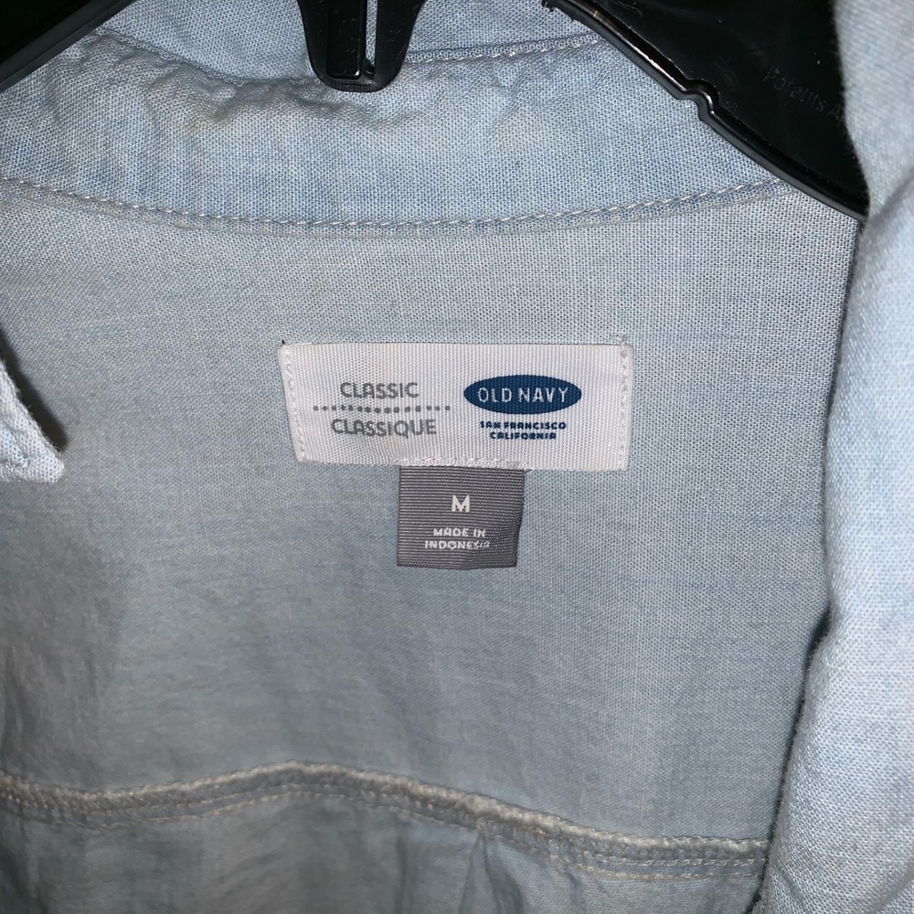 old navy jean flannel - Picture 3 of 3